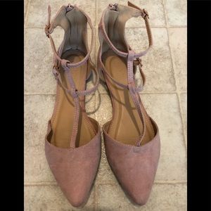 Strapped Ballet Flats